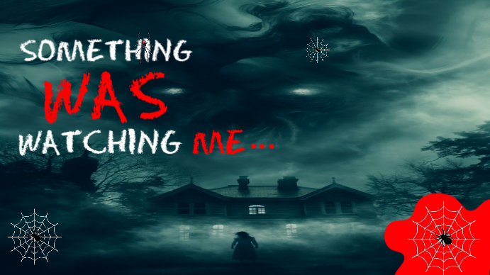 Turquoise Grunge Horror Movie YouTube Thumbnail Template | PosterMyWall
