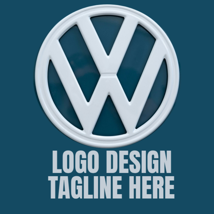 Turquoise Modern & Minimal Logo Design Logo Template | PosterMyWall
