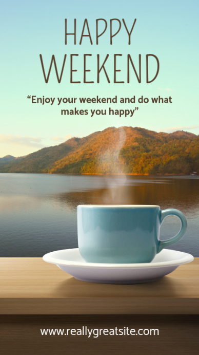 Plantilla de Weekend Relaxation | PosterMyWall