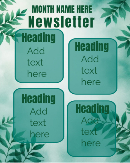 Newsletter Icon Turquoise Color Copy of Turquoise Newsletter Instagram Portrait | PosterMyWall