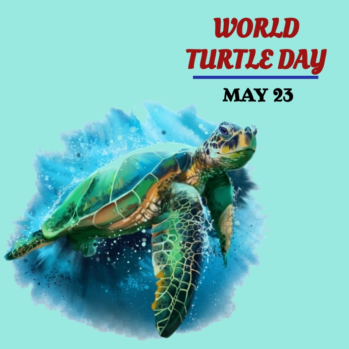 Turtle Day Off Copy of Turtle Day | PosterMyWall