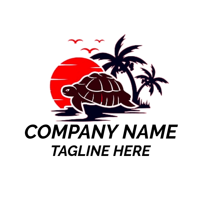 turtle logo template