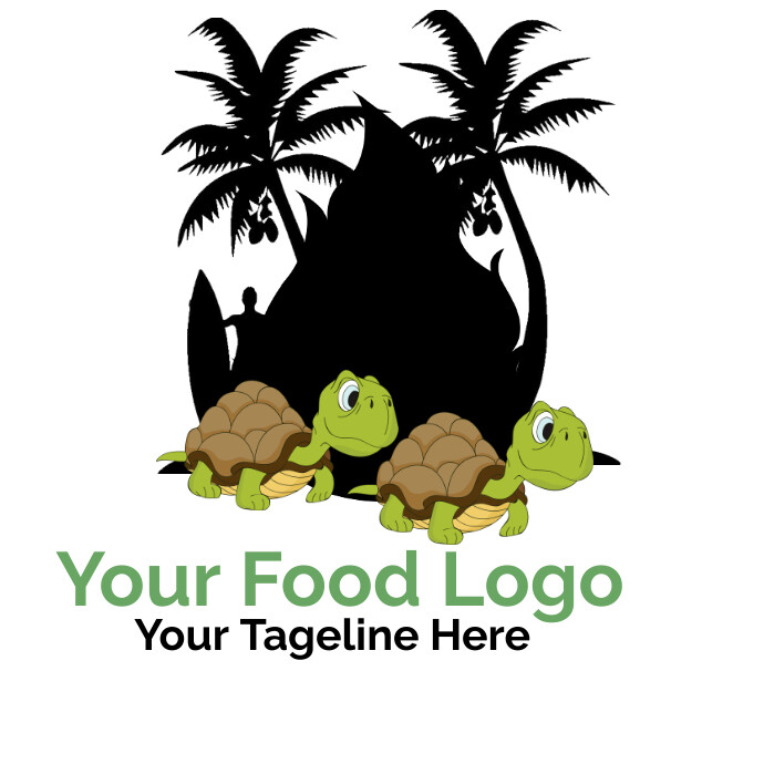 Turtle Logo โลโก้ template