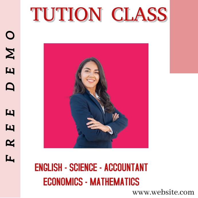 Copy of Tution class | PosterMyWall