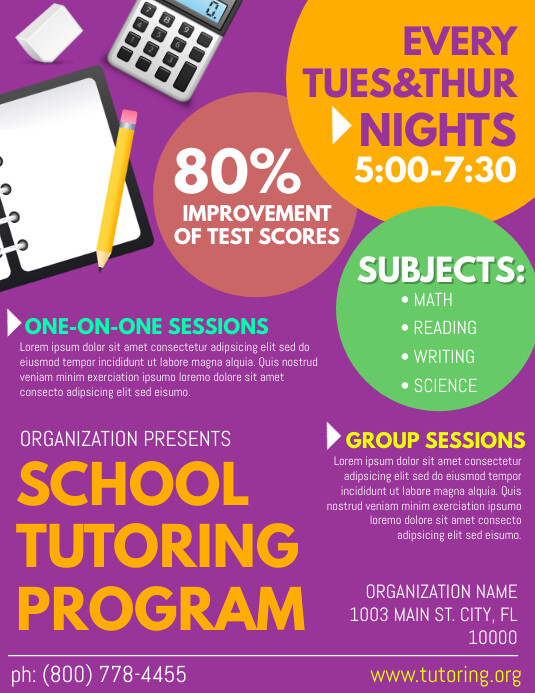 Copy of Tutor | PosterMyWall