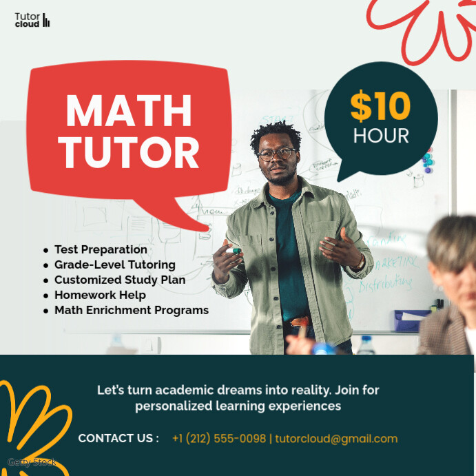 Tutor Post Template | PosterMyWall
