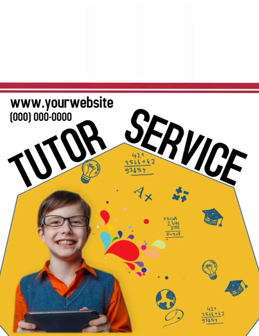 Tutor Services Layout Tutor Service Template | PosterMyWall