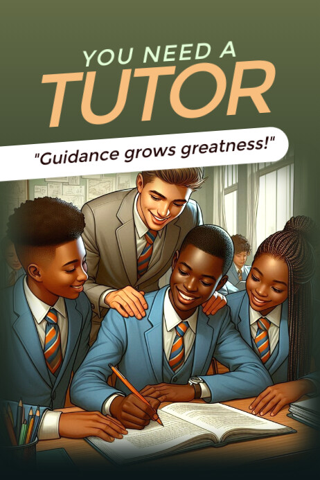 Looking For Tutorial Poster Tutoring Template | PosterMyWall