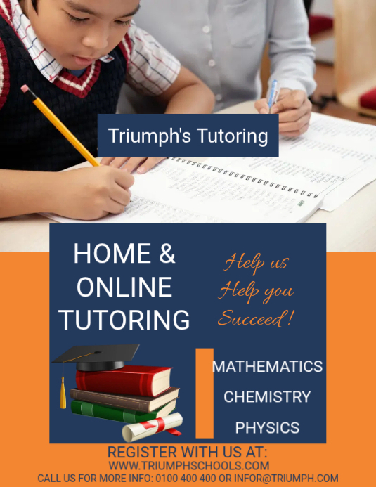 Tutor Copy Copy of tutoring flyer | PosterMyWall