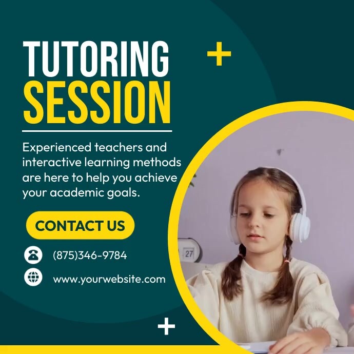 Tutoring Session Template | PosterMyWall