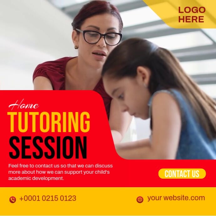 Tutoring Session Template | PosterMyWall