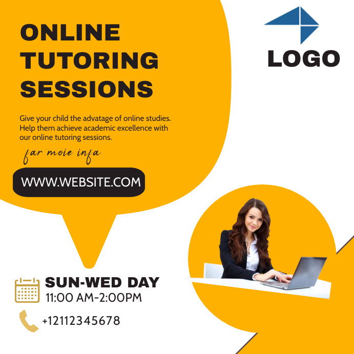 Tutoring sessions Template | PosterMyWall