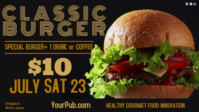 Tv advert for pub screen Modelo | PosterMyWall