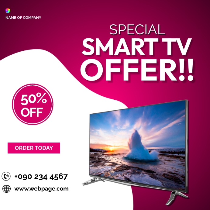 Copy of TV DISCOUNT FLYER | PosterMyWall