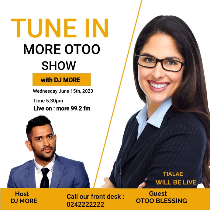 TV Interview Event Poster Template | PosterMyWall