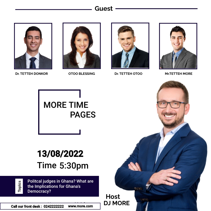 TV Interview Event Poster Template | PosterMyWall