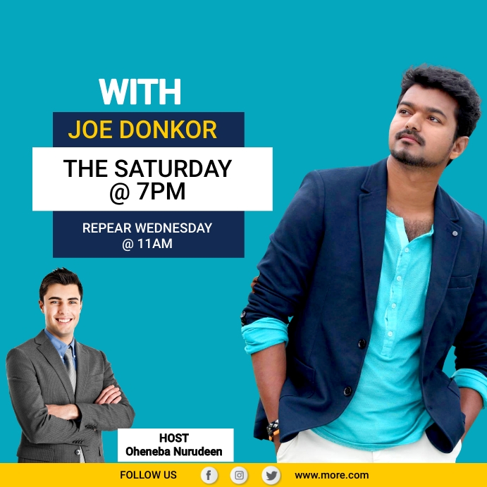 Copy of TV Program Poster Template | PosterMyWall