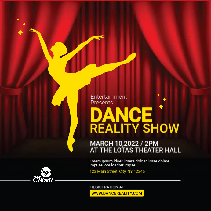 TV Reality Show Program Template | PosterMyWall