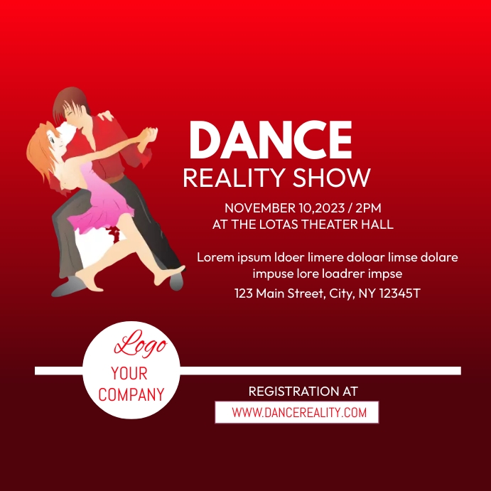 TV Reality Show Program Template | PosterMyWall