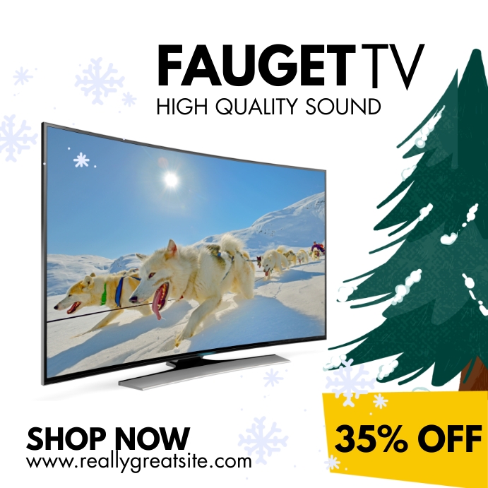 Tv sales Template PosterMyWall