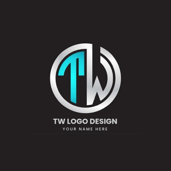 TW LOGO DESIGN Template | PosterMyWall