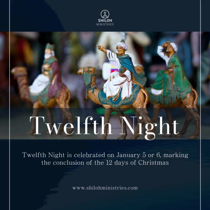 Twelfth Night Event Kwadrat (1:1) template