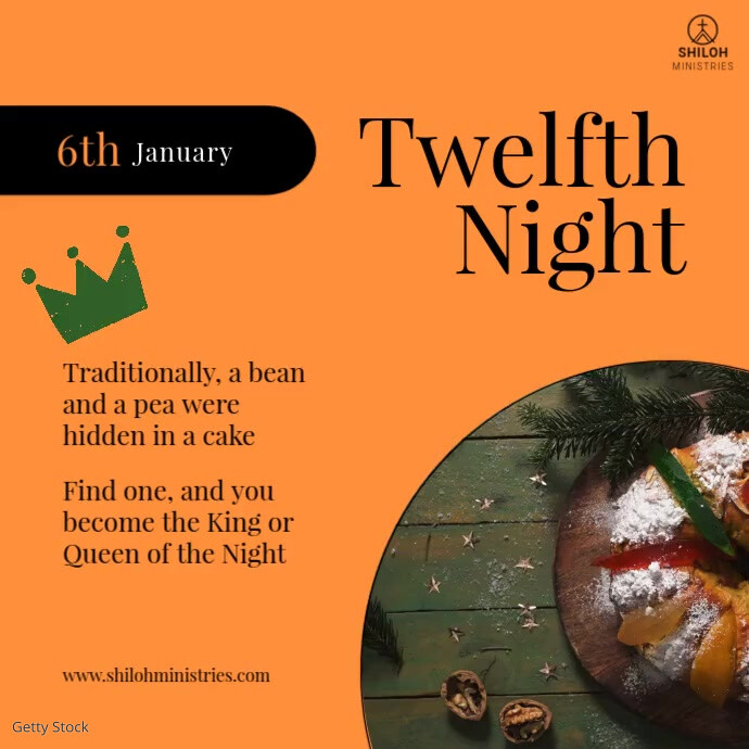 Twelfth Night Post Kwadrat (1:1) template