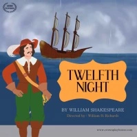 Twelfth Night Shakespeare Template Square (1:1)