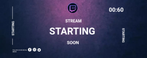 Twitch banners template