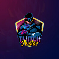 Twitch Logo Eagle Template PosterMyWall