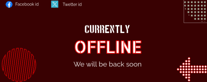 twitch offline a2 template