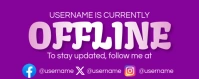 Twitch Offline Banner Twitch-banner template