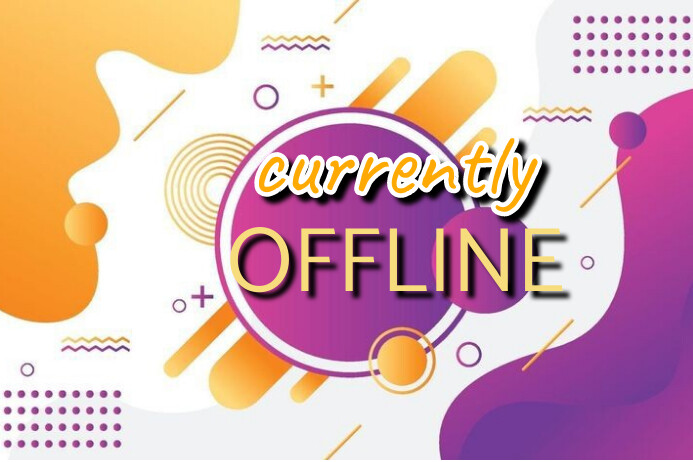 Twitch offline banner Template | PosterMyWall