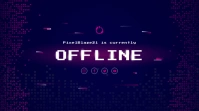 Twitch Offline Banner Modern template