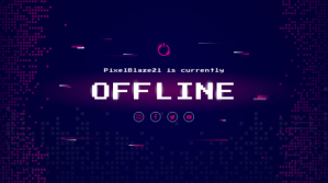 Twitch Offline Banner Modern template