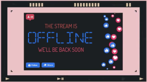 Twitch Offline Banner Template Twitch-overlejring