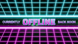 Twitch Oflline Banner Overlay Template