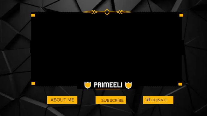 Streaming Overlay Template | PosterMyWall