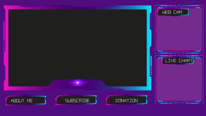 Streaming Overlay Template | PosterMyWall