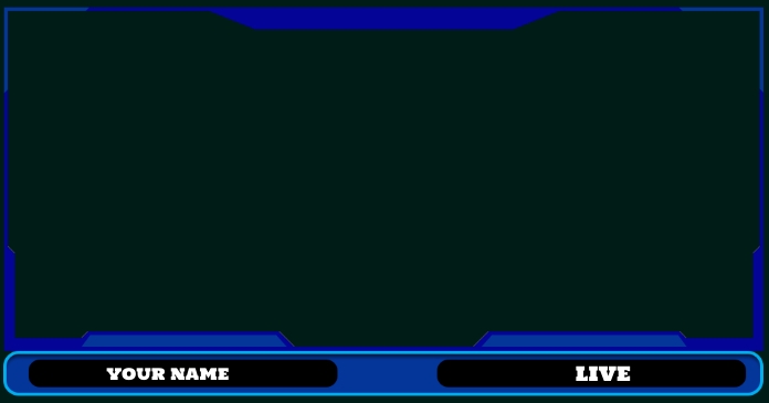 Overley Sign Plantilla de Twitch Overley Template | PosterMyWall