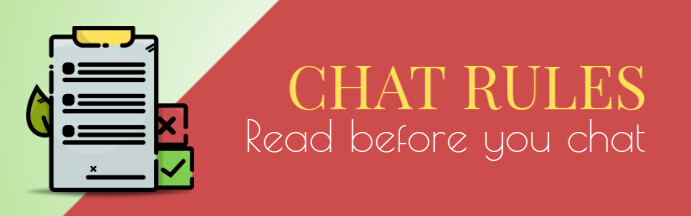 Twitch Panel - Chat Rules Template | PosterMyWall