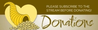 Twitch Panel - Donation template