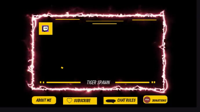 Twitch Panel Modelo | PosterMyWall