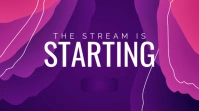 Twitch Stream Overlay Gradient template