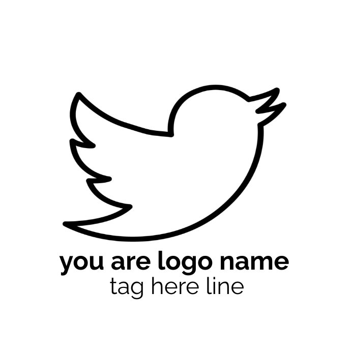 Twitter Bird Logo Outline twitter-bird-logo-outline