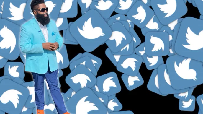 Twitter Digital Display (16:9) template