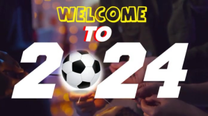 Sort Twitter New year cover 2024 Wpis na Twittera Template