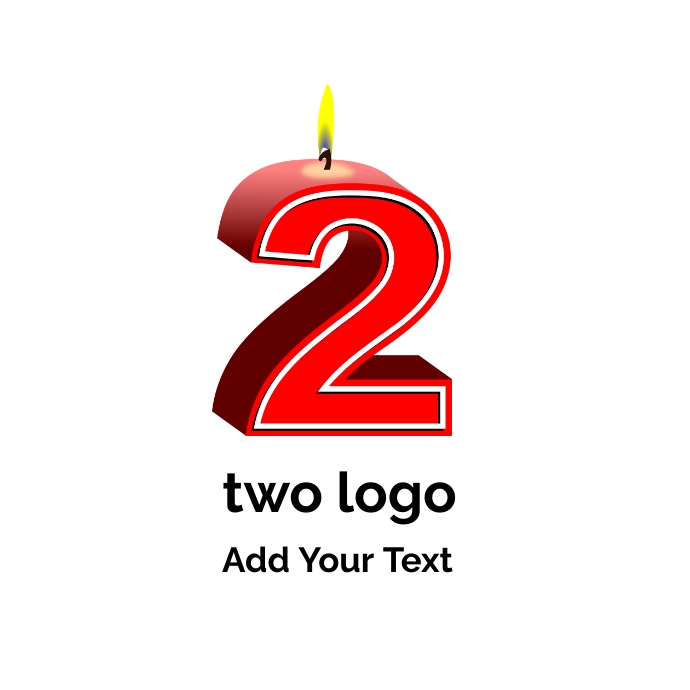 Two Logo Template PosterMyWall two-logo-template-postermywall