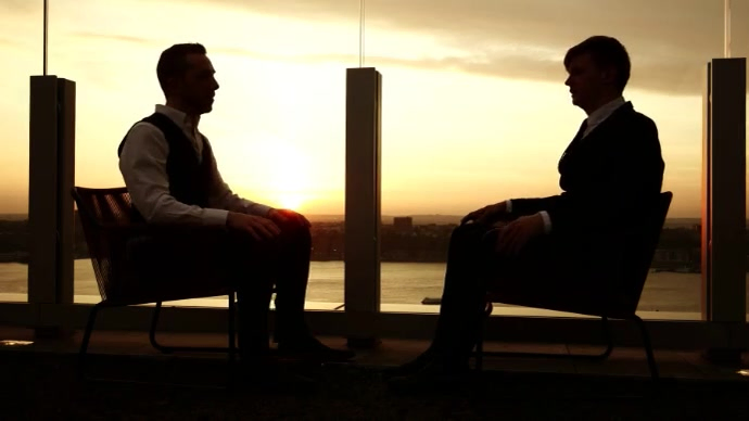 Two Man's Conversation Template | PosterMyWall