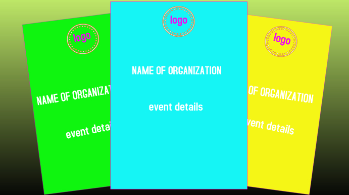 two sided poster Template | PosterMyWall
